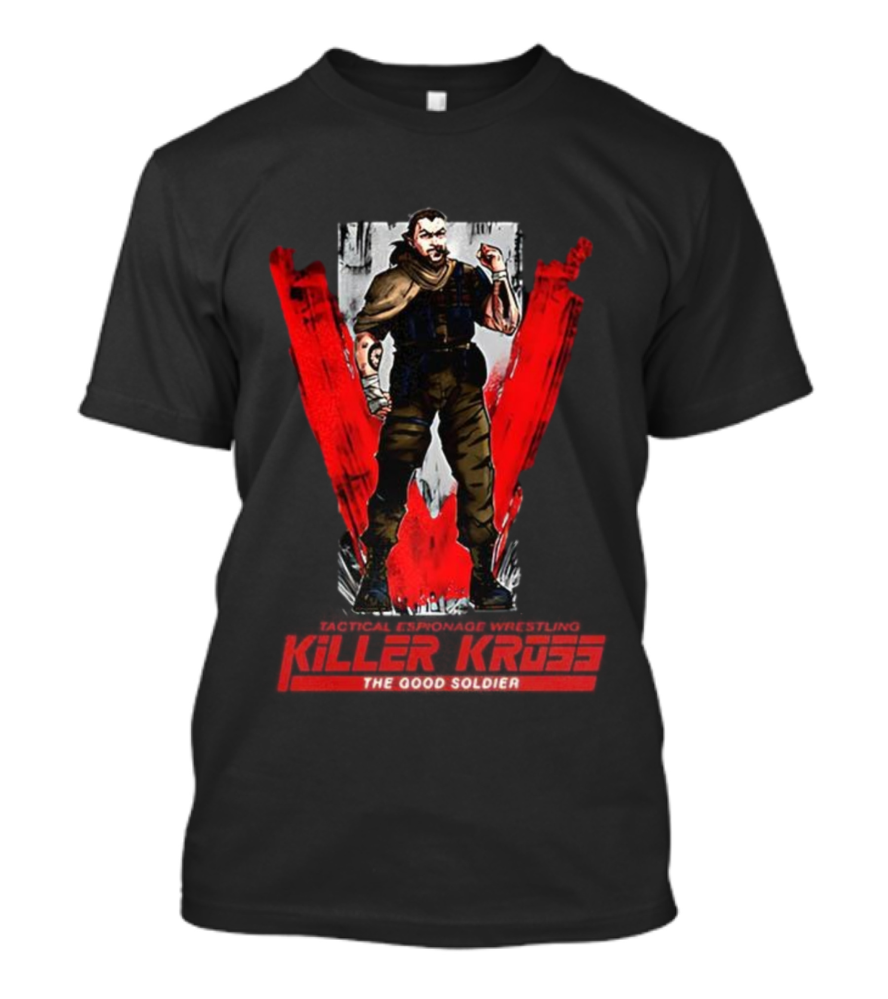 Killer Kross WWE The Good Soldier Wrestling Character T-Shirt