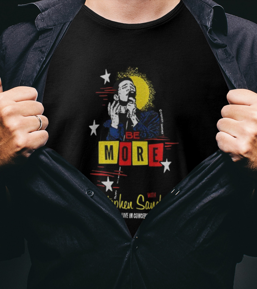 Stephen Sanchez Be More Live Concert Stars And Moon T-Shirt