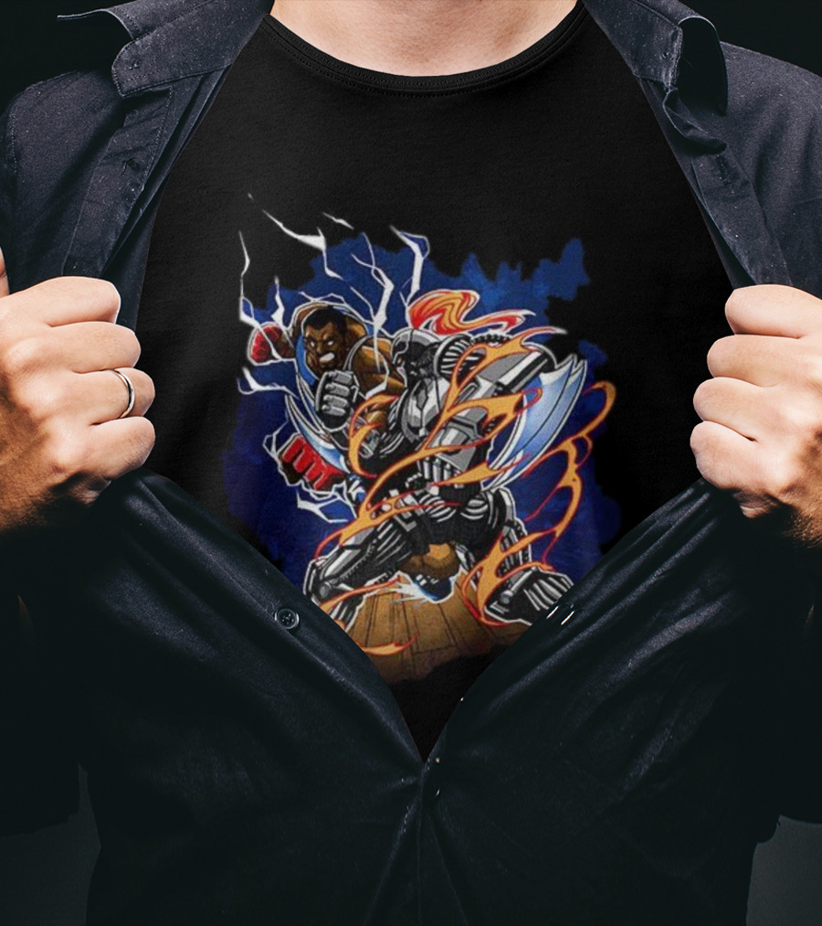 Fulgore Vs TJ Combo Epic Showdown Killer Instinct Video Game T-Shirt