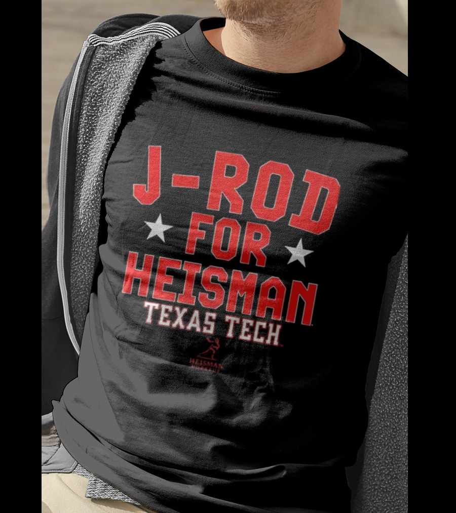 J-Rod For Heisman Texas Tech Red Raiders Football T-Shirt