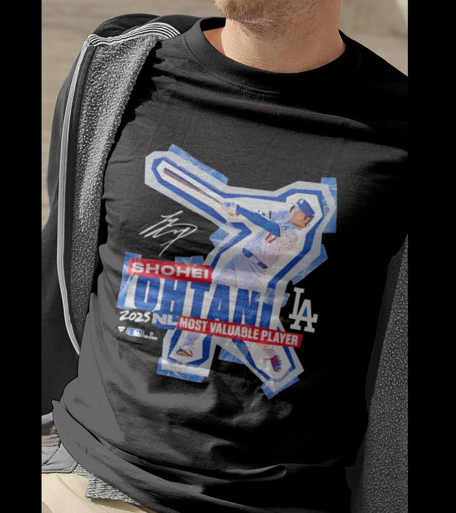 Shohei Ohtani LA Dodgers NL Most Valuable Player T-Shirt