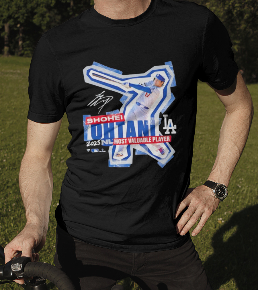 Shohei Ohtani LA Dodgers NL Most Valuable Player T-Shirt