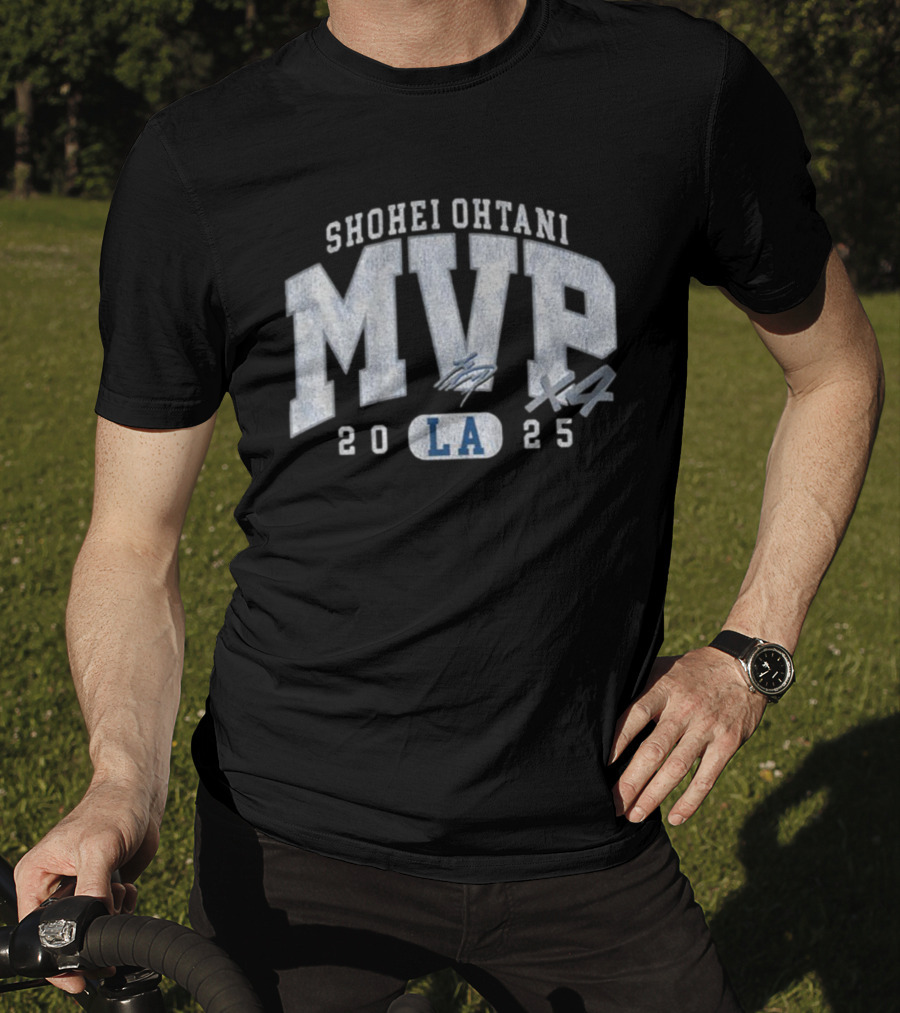 Shohei Ohtani MVP 2025 LA X4 T-Shirt