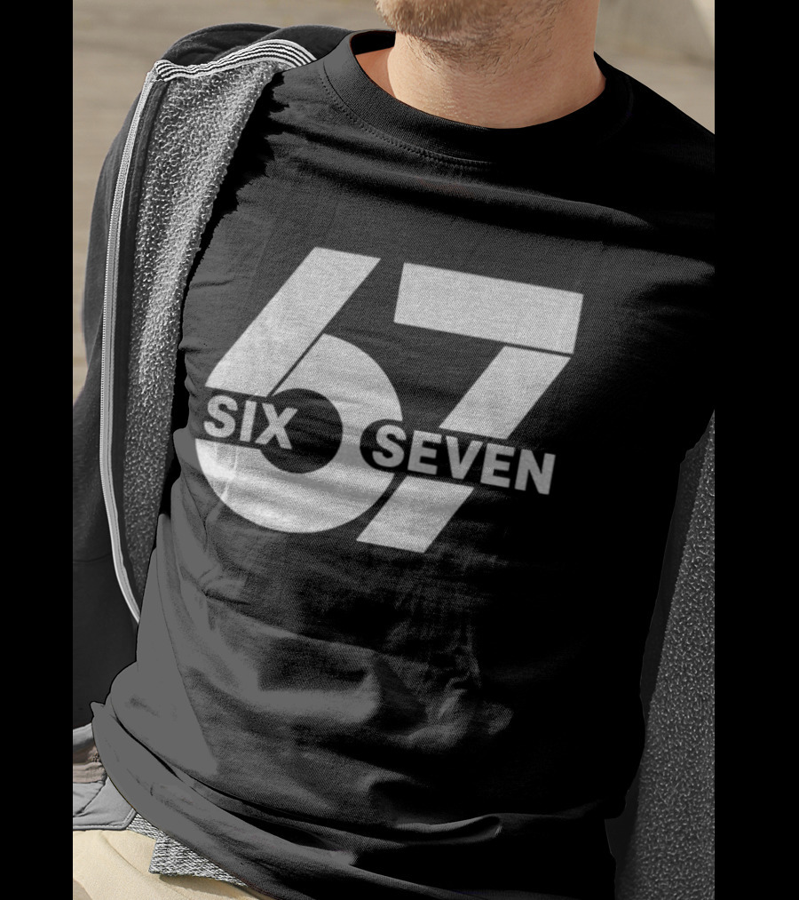 Six Seven 67 Meme Trendy Design T-Shirt