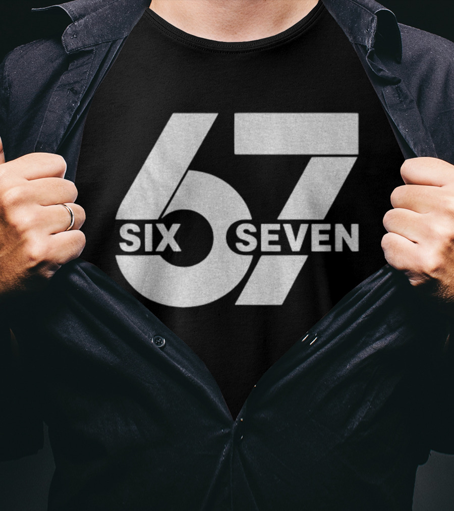 Six Seven 67 Meme Trendy Design T-Shirt