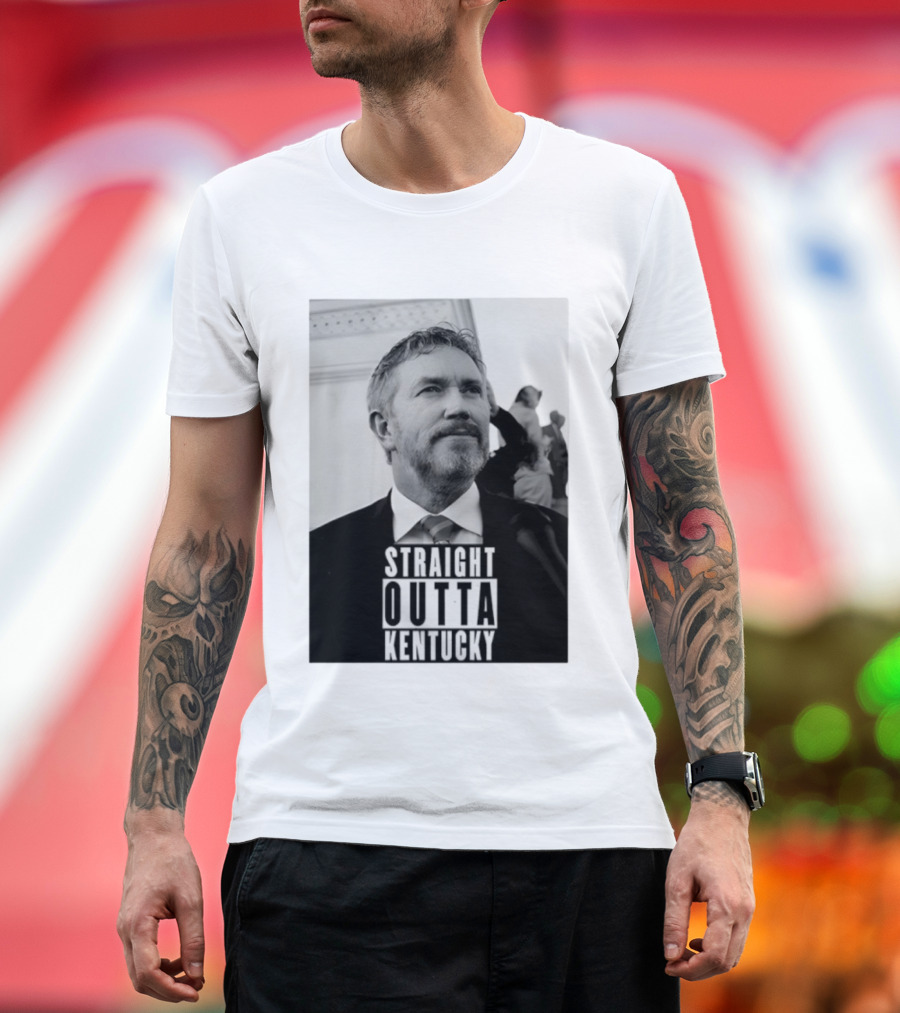 Straight Outta Kentucky Thomas Massie 2025 T-Shirt