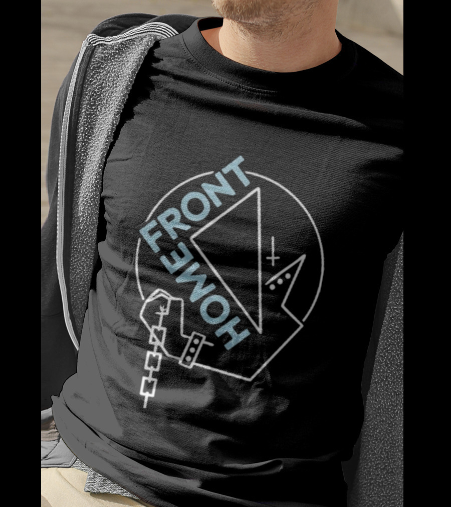 Home Front Young Offender Chain And Geometric Symbol T-Shirt