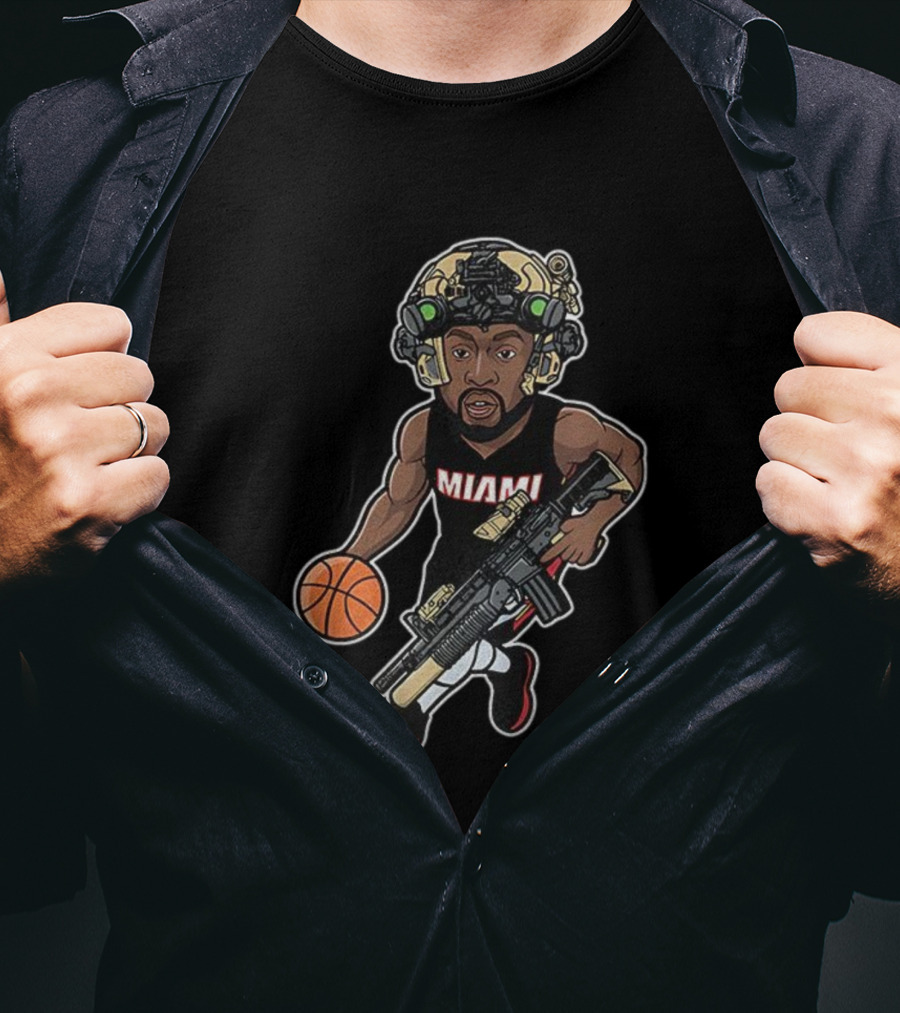 Miami Basketball Soldier Jimmy Butler Miami T-Shirt