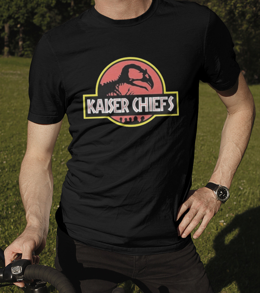 Kaiser Chiefs Jurassic Park T-Rex Skeleton Collaboration T-Shirt