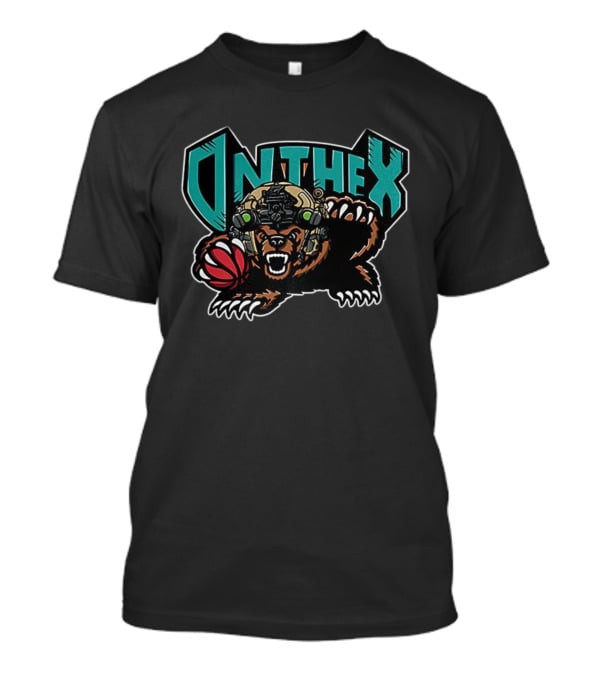ON THE X Memphis Grizzlies Soldier Mascot T-Shirt