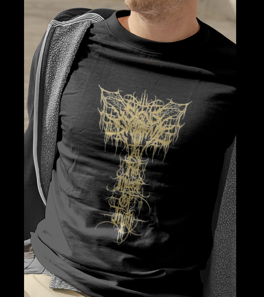 Signs Of The Swarm To Rid Myself Of Truth Gold Foil Design T-Shirt