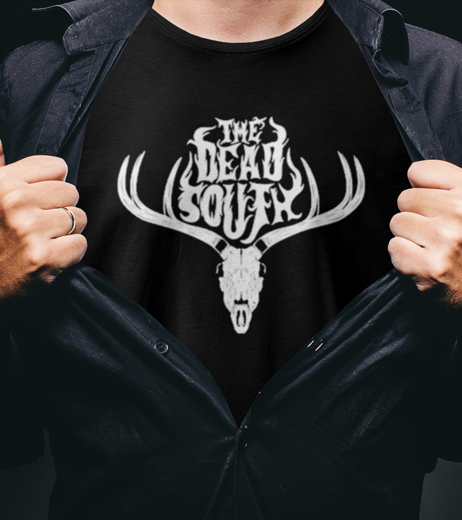 The Dead South Antler Skull Branding T-Shirt