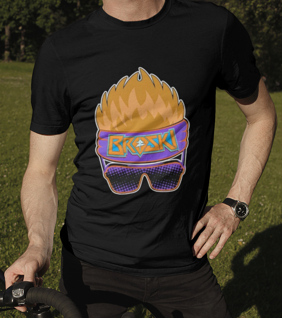 Broski Headband Sunglasses Retro Style Zack Ryder Are You Serious T-Shirt
