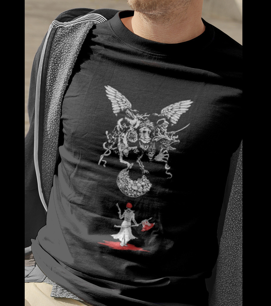 Bloodyfaster Bloodyborne Faster Bloodborne Hunter Art Parody T-Shirt