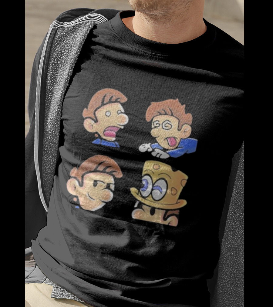 Dave The Many Faces Cartoon Expressions DGR Hat T-Shirt