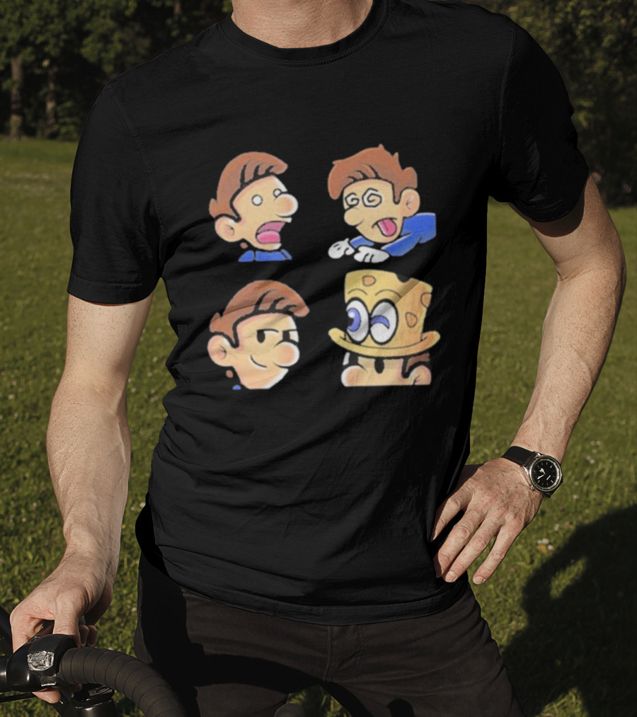 Dave The Many Faces Cartoon Expressions DGR Hat T-Shirt