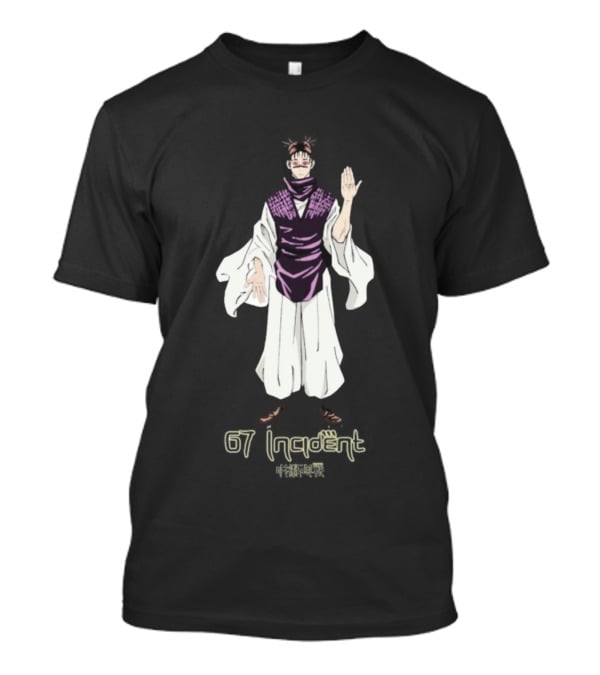 Choso 67 Incident Jujutsu Kaisen Anime Character Purple Robe T-Shirt