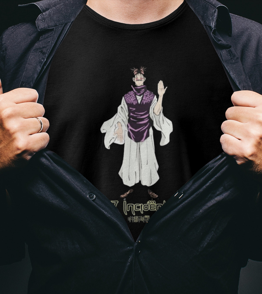 Choso 67 Incident Jujutsu Kaisen Anime Character Purple Robe T-Shirt