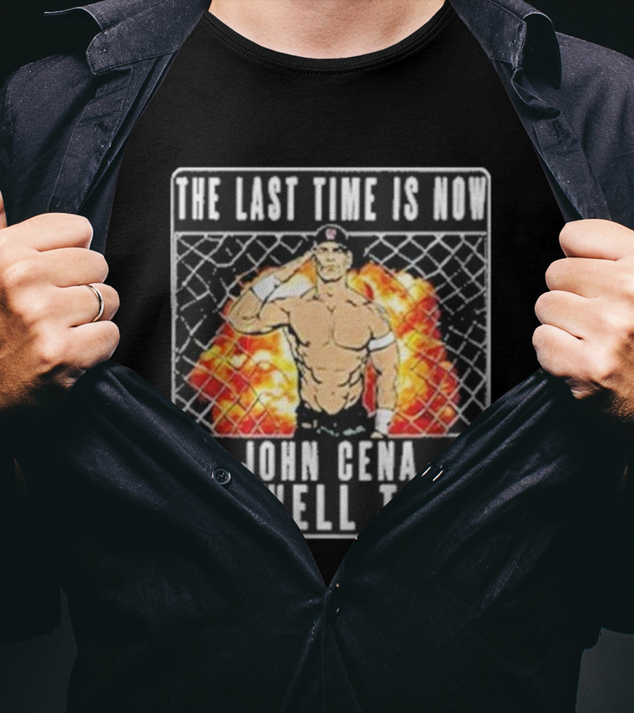 John Cena Farewell Tour The Last Time Is Now 2025 Survivor Series T-Shirt