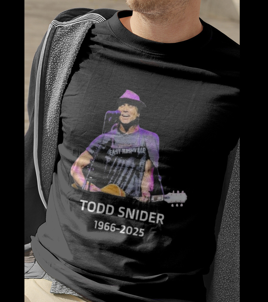 Todd Snider East Nashville Legend Rest In Peace 1966 2025 T-Shirt