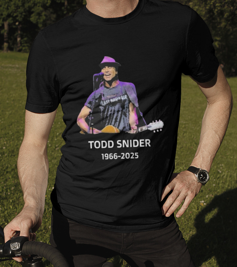 Todd Snider East Nashville Legend Rest In Peace 1966 2025 T-Shirt