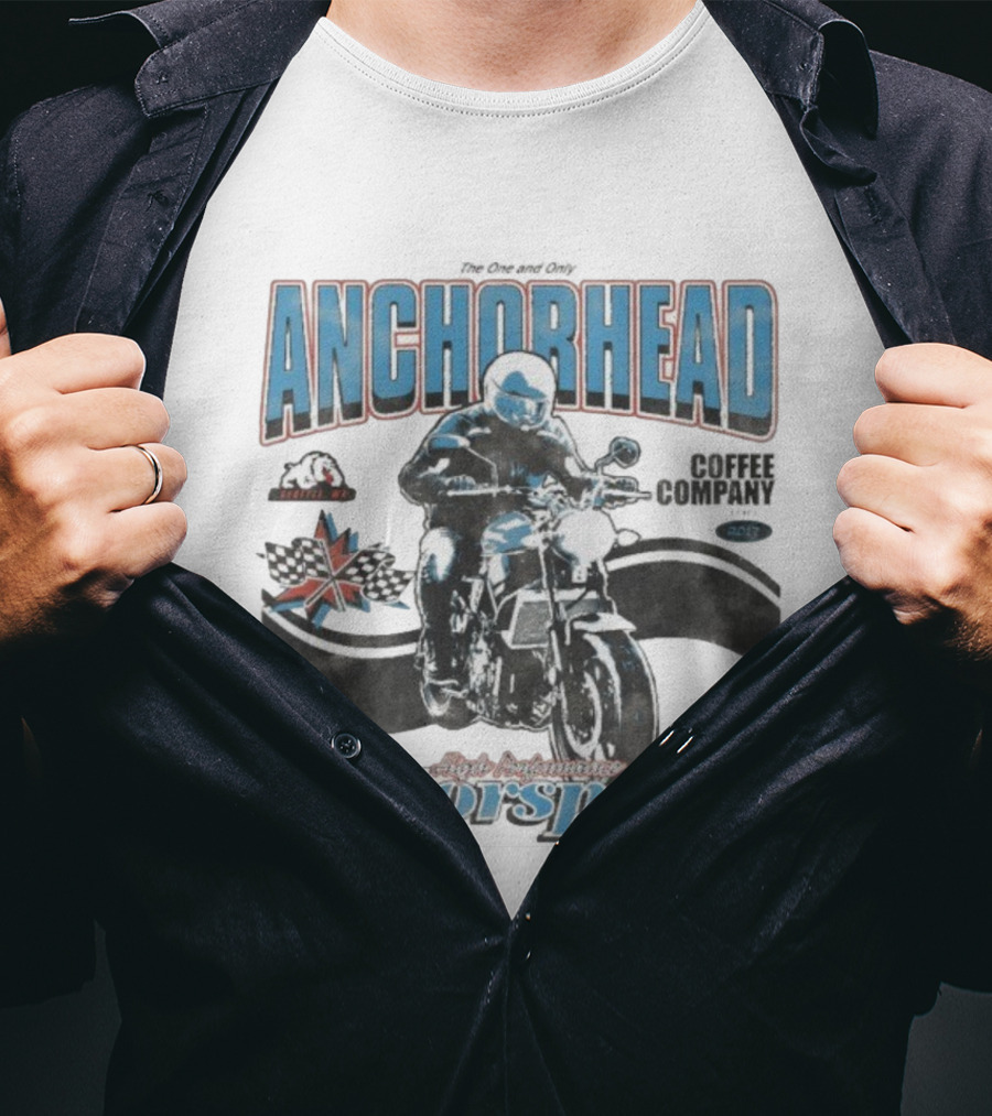 Anchorhead Motorsports High Performance Life The One And Only 2023 Racing Union Jack Checkered Flags T-Shirt