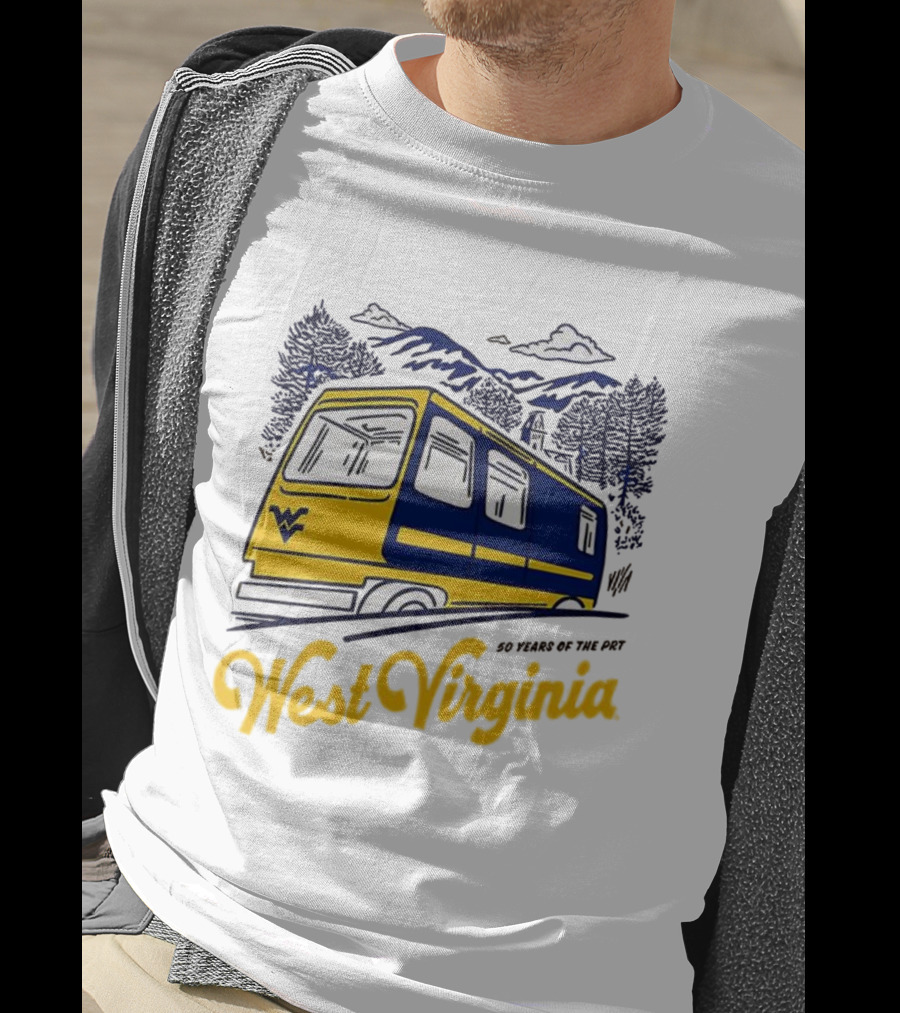 West Virginia 50 Years Of The PRT Anniversary Celebration T-Shirt