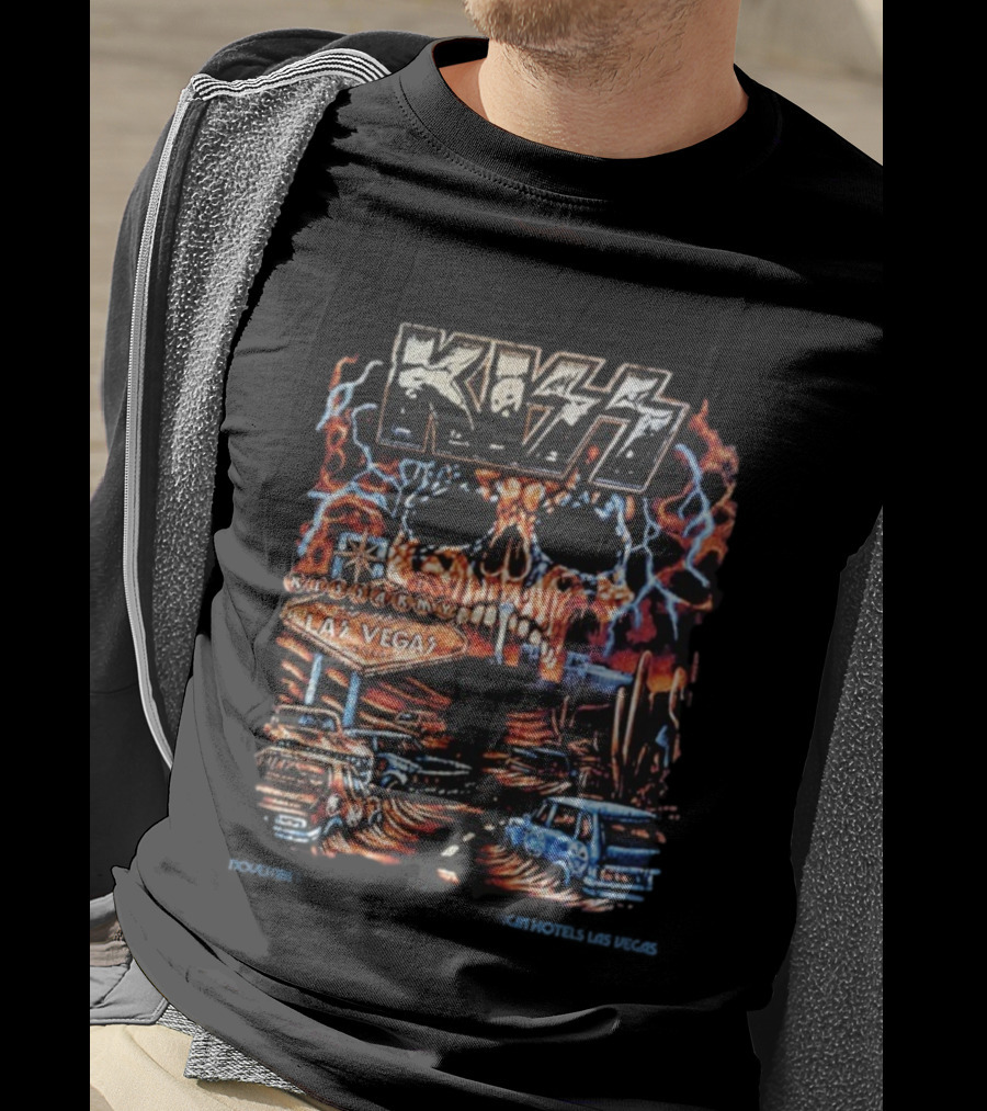 KISS Landlocked Kruise KISSArmy Las Vegas 2025 Virgin Hotels November 14-16 T-Shirt