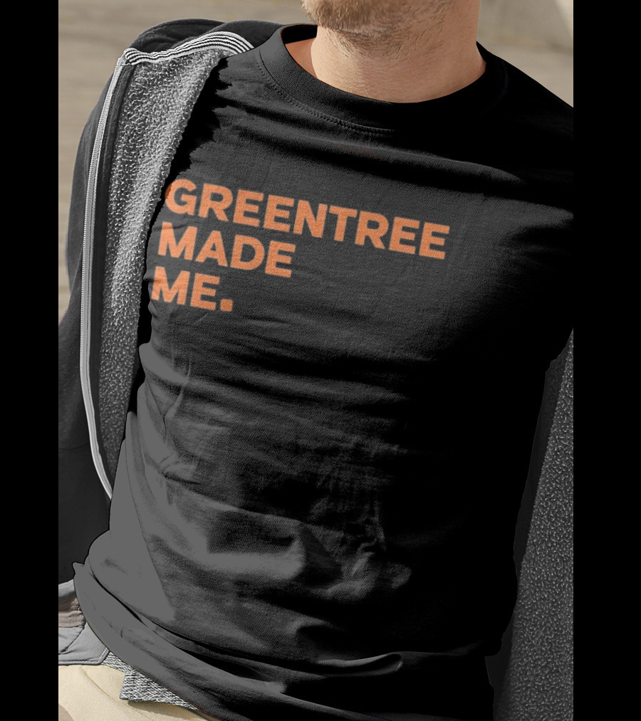 Greentree Made Me Miami Hurricanes Michael Irvin T-Shirt