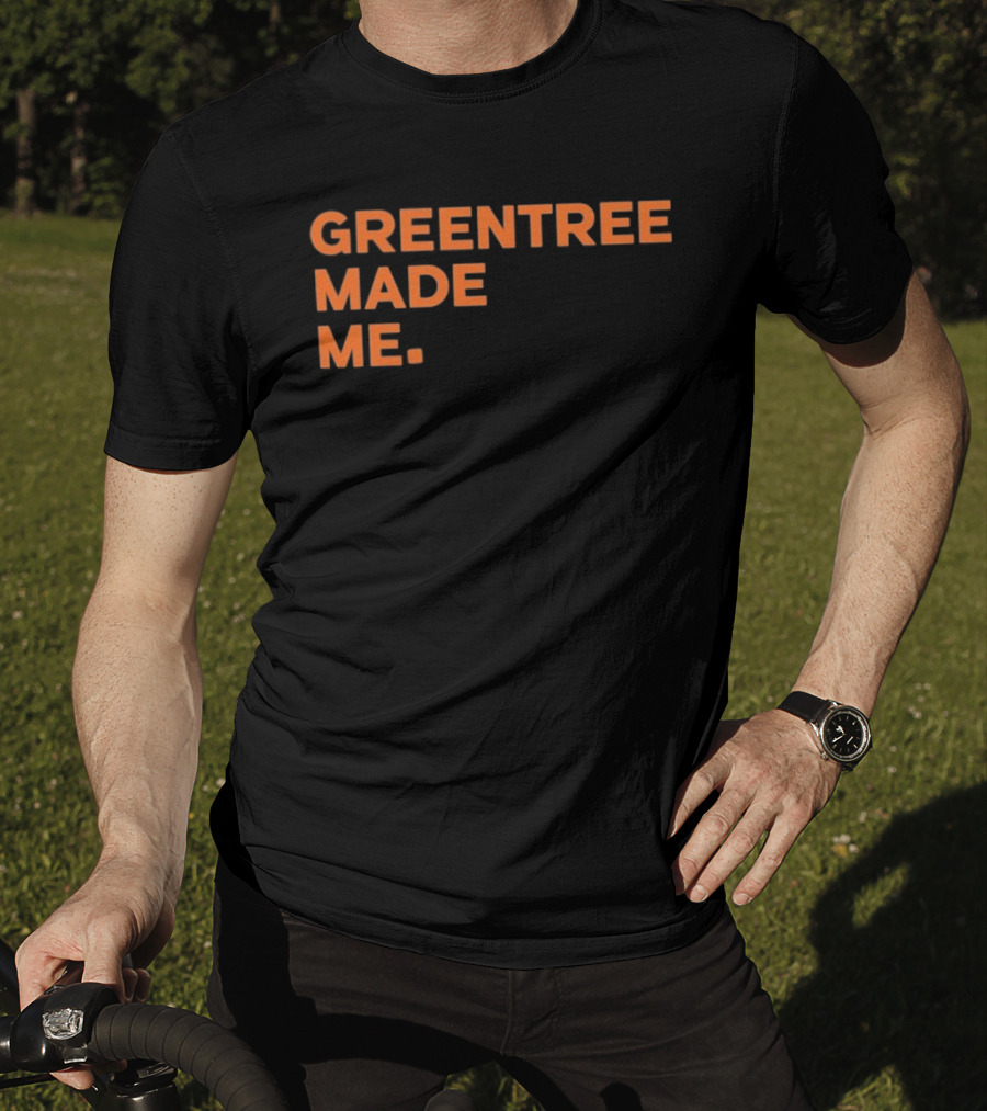 Greentree Made Me Miami Hurricanes Michael Irvin T-Shirt
