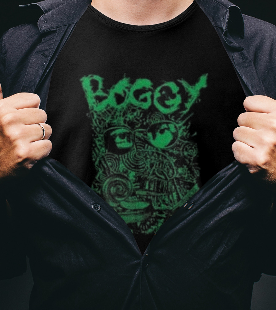 Shed Theory Boggy Style Whimsical Text Art T-Shirt
