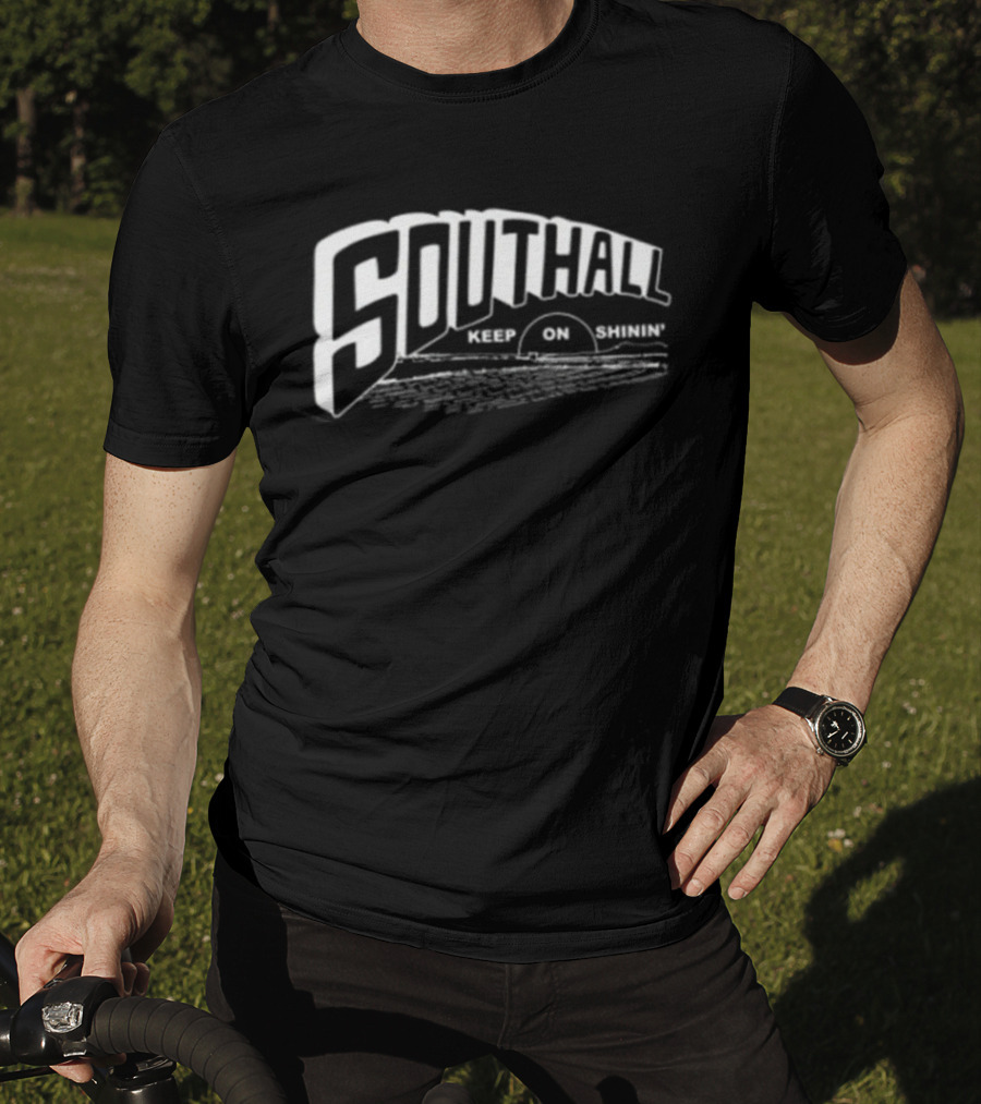 Southall Keep On Shinin’ Retro Sunset Vibe T-Shirt