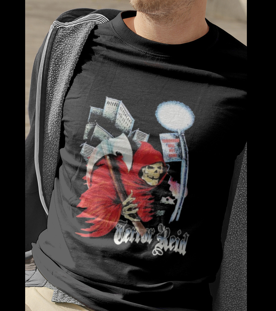 Terror Reid Grim Reaper Tomorrow Will Not Come Night Stalker T-Shirt