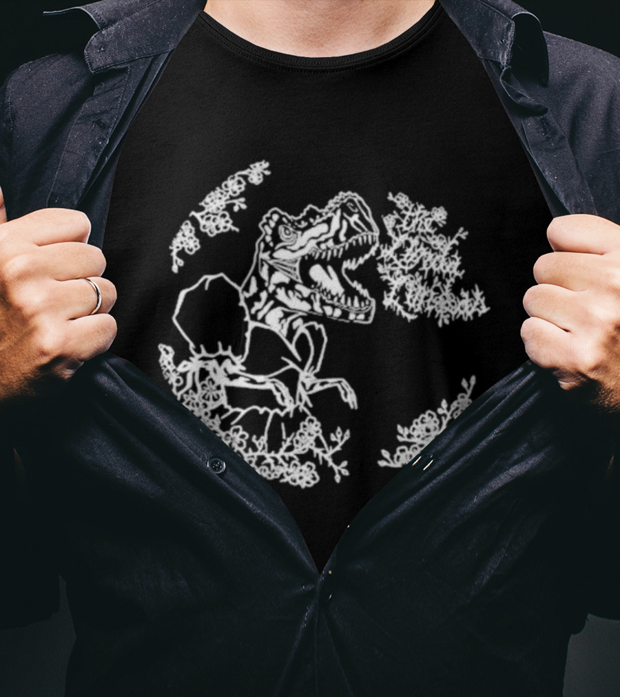 The Linda Lindas Dinosaur Skeleton Logo T-Shirt