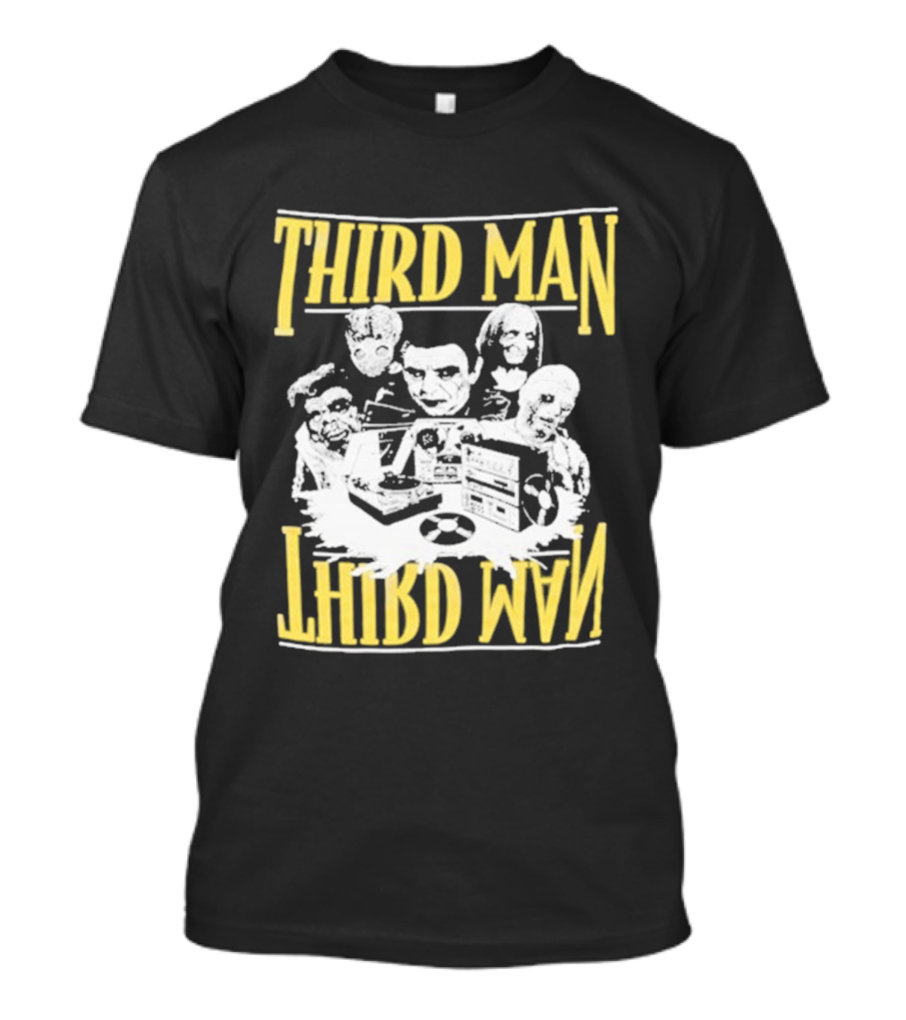 Third Man Records Creepy Mash Up T-Shirt