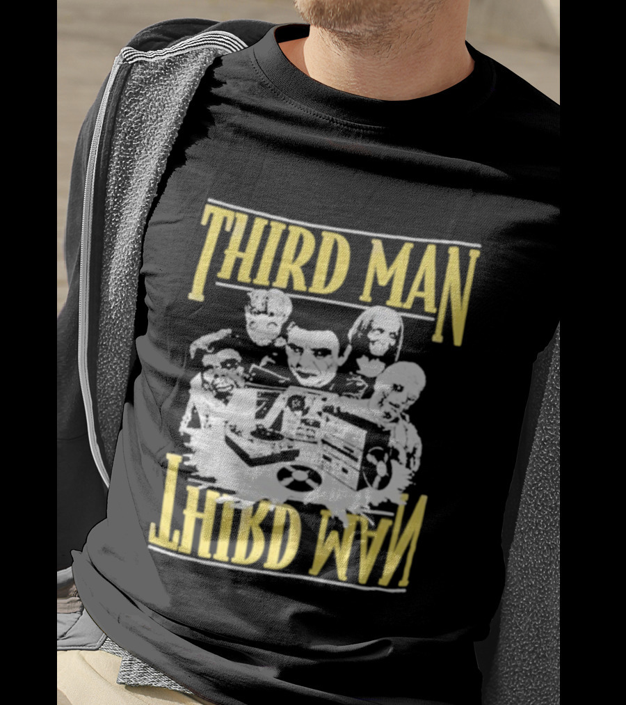 Third Man Records Creepy Mash Up T-Shirt