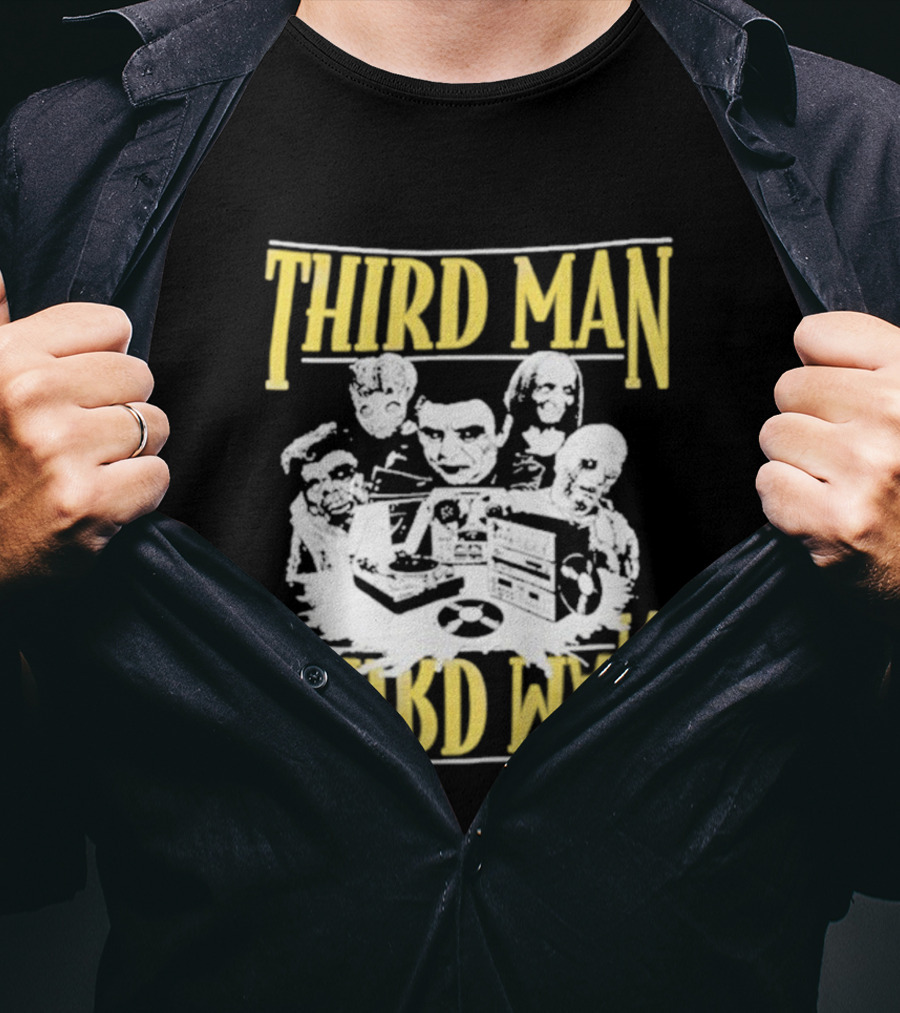 Third Man Records Creepy Mash Up T-Shirt