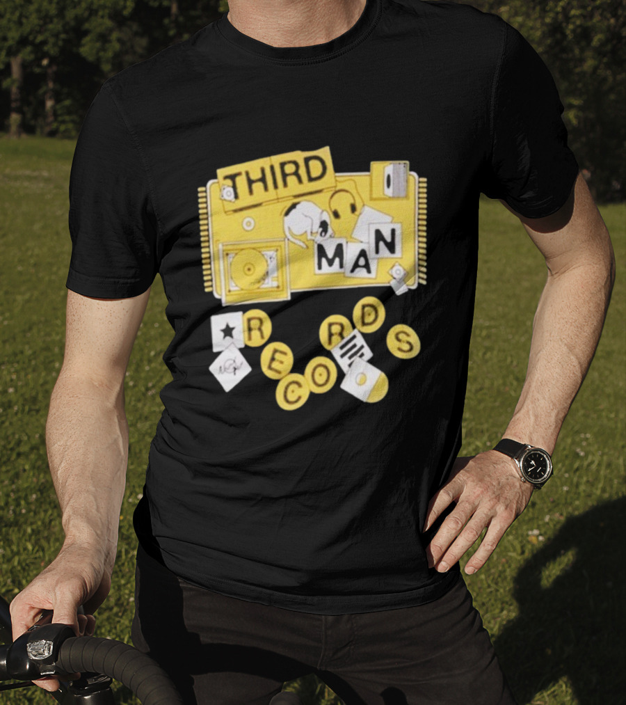 Third Man Records Third Man Rainy Day Records T-Shirt