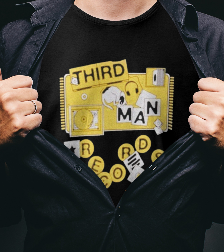 Third Man Records Third Man Rainy Day Records T-Shirt