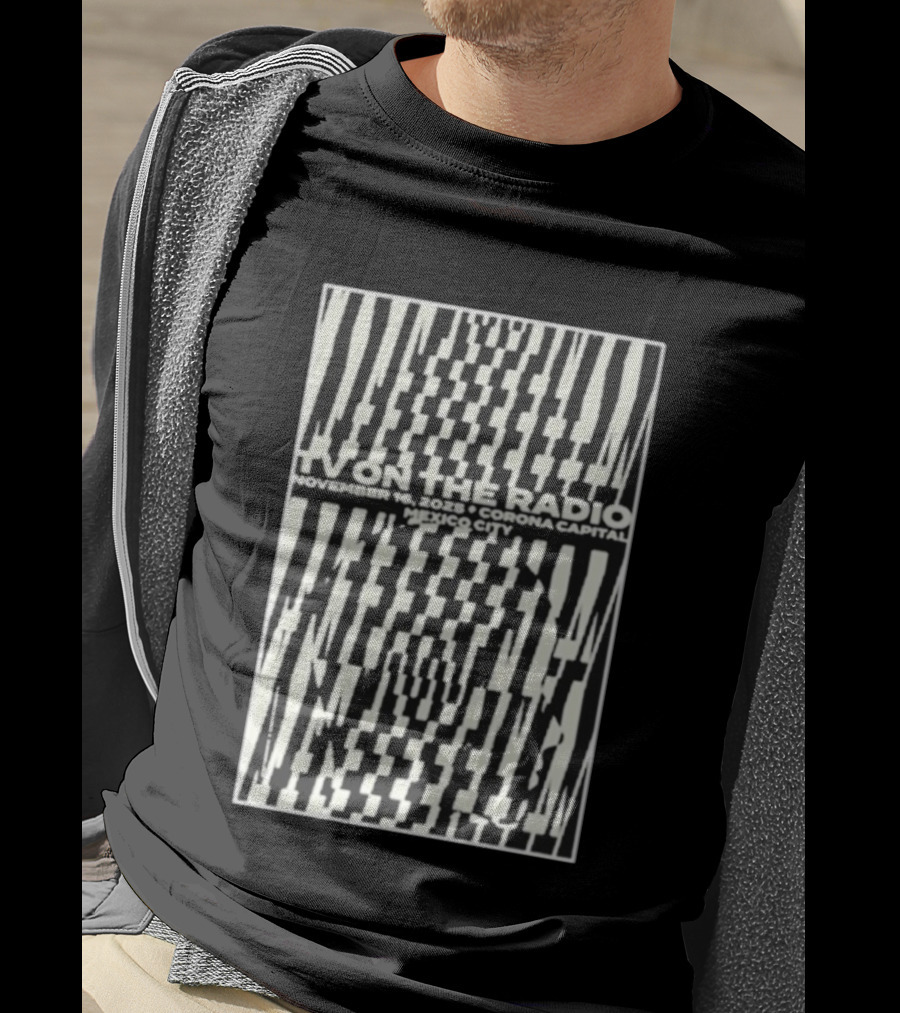 TV On The Radio November 16 2025 Corona Capital Mexico City T-Shirt