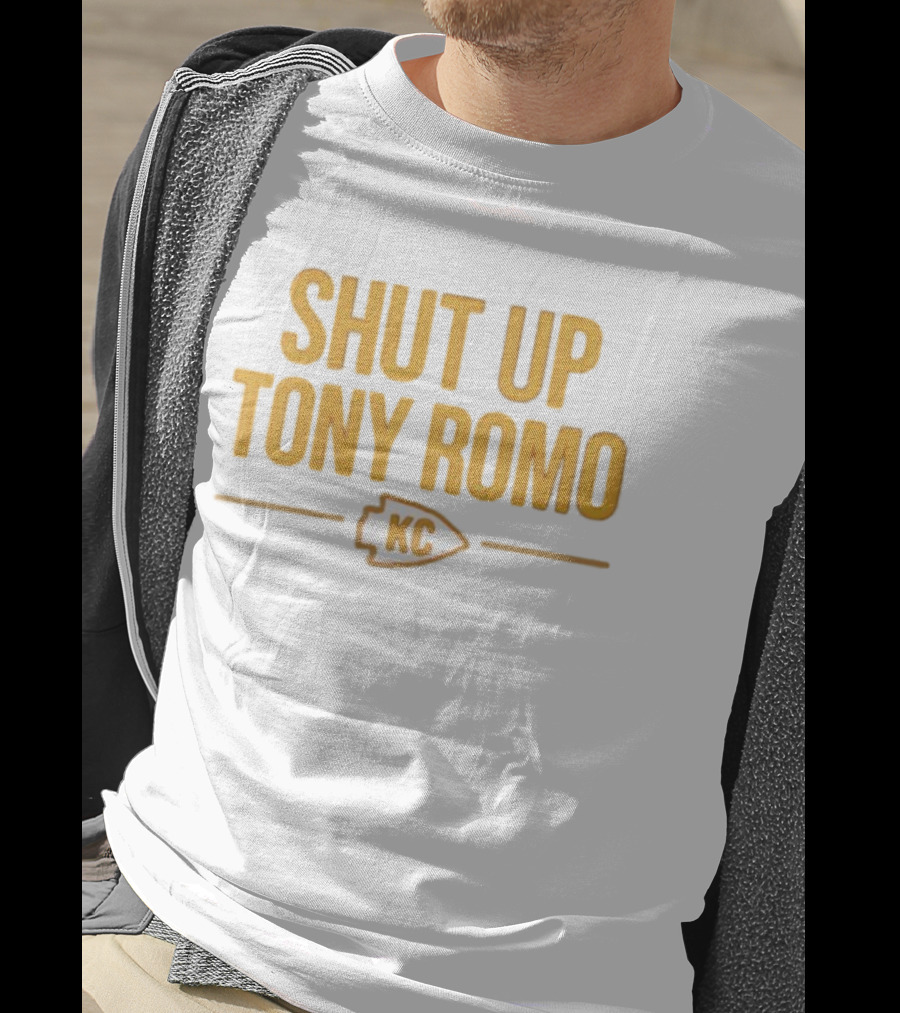 Shut Up Tony Romo KC Chiefs T-Shirt