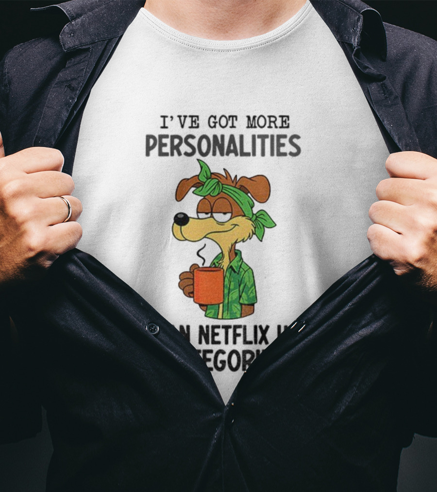 Wile E. Coyote More Personalities Than Netflix Has Categories Coffee Humor T-Shirt