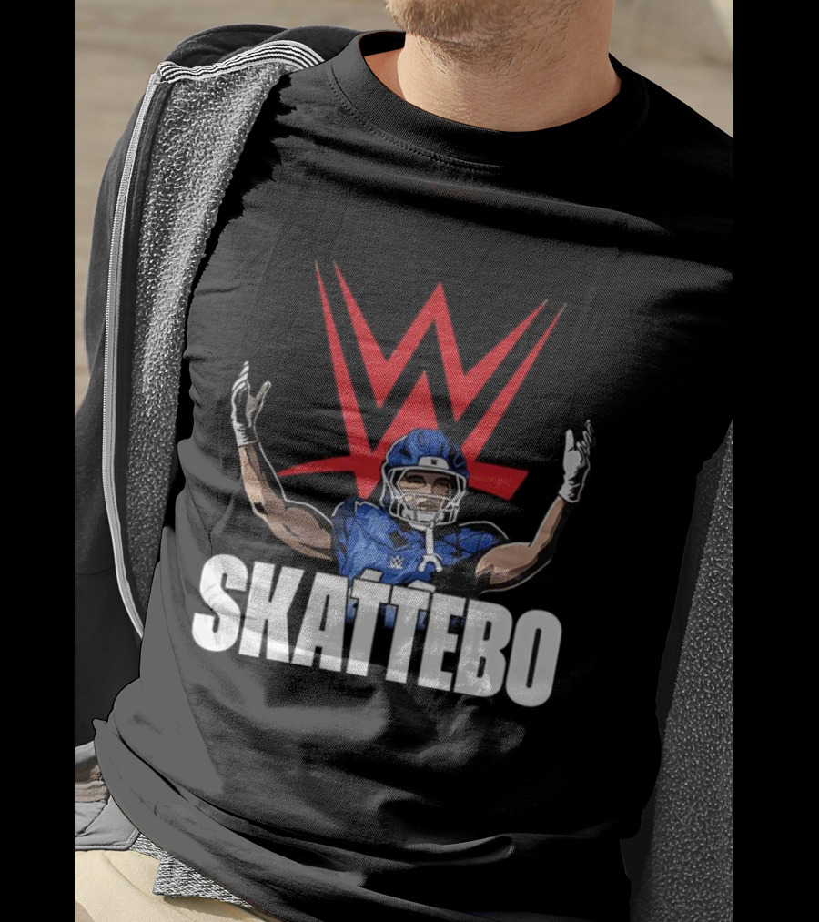 WWE Skattebo New York Giants 2025 T-Shirt