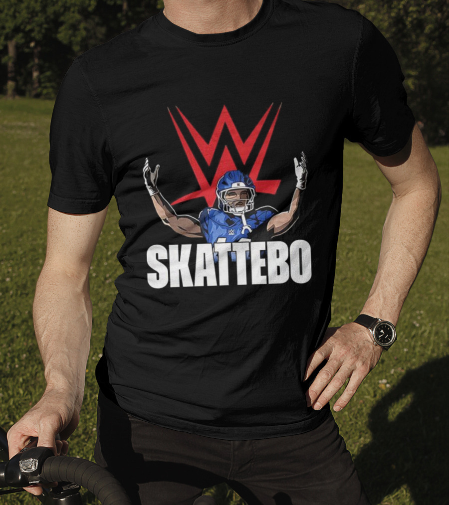 WWE Skattebo New York Giants 2025 T-Shirt