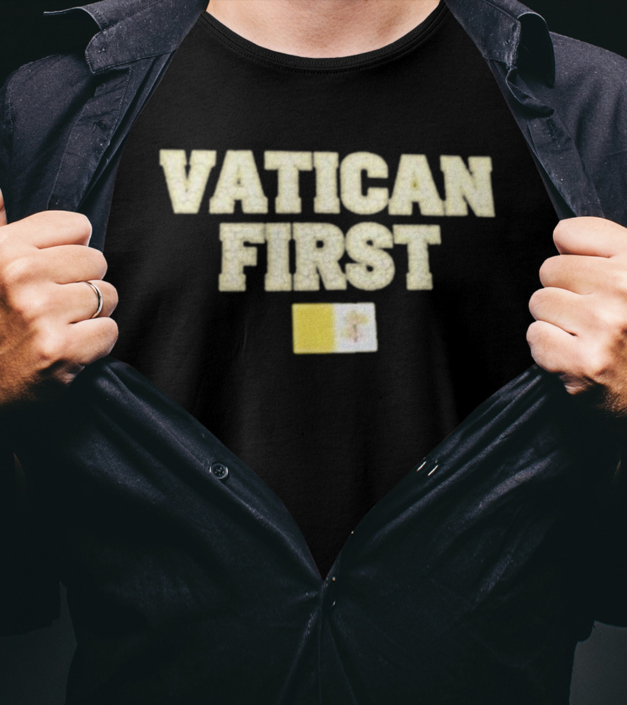 Vatican First Flag Bold Statement T-Shirt