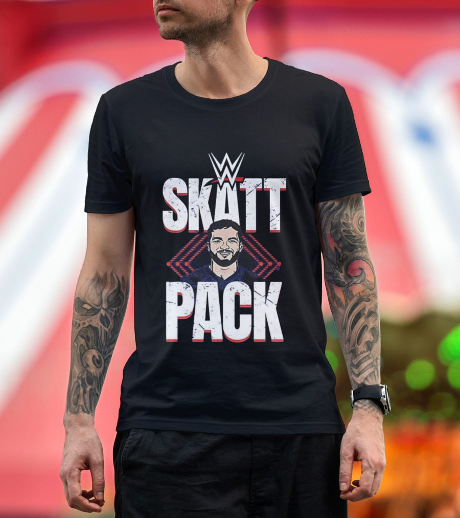 WWE Skatt Pack Cam Skattebo New York Giants 2025 T-Shirt