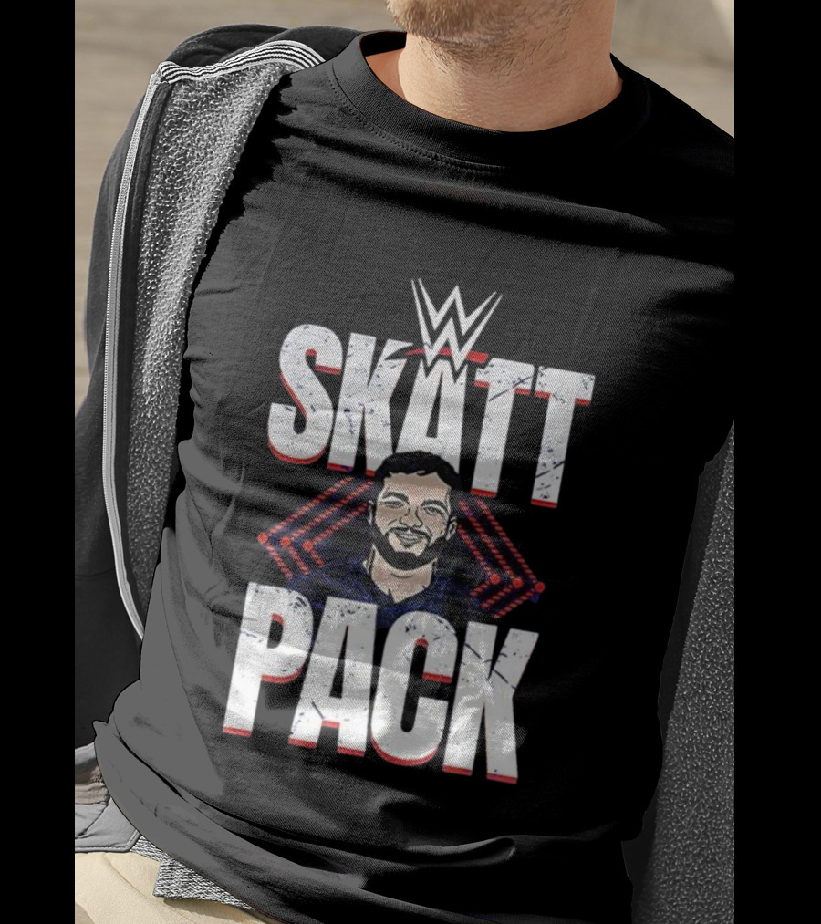 WWE Skatt Pack Cam Skattebo New York Giants 2025 T-Shirt