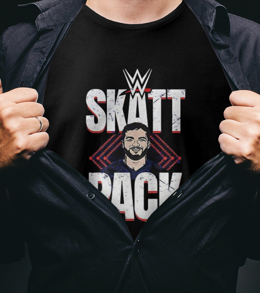 WWE Skatt Pack Cam Skattebo New York Giants 2025 T-Shirt