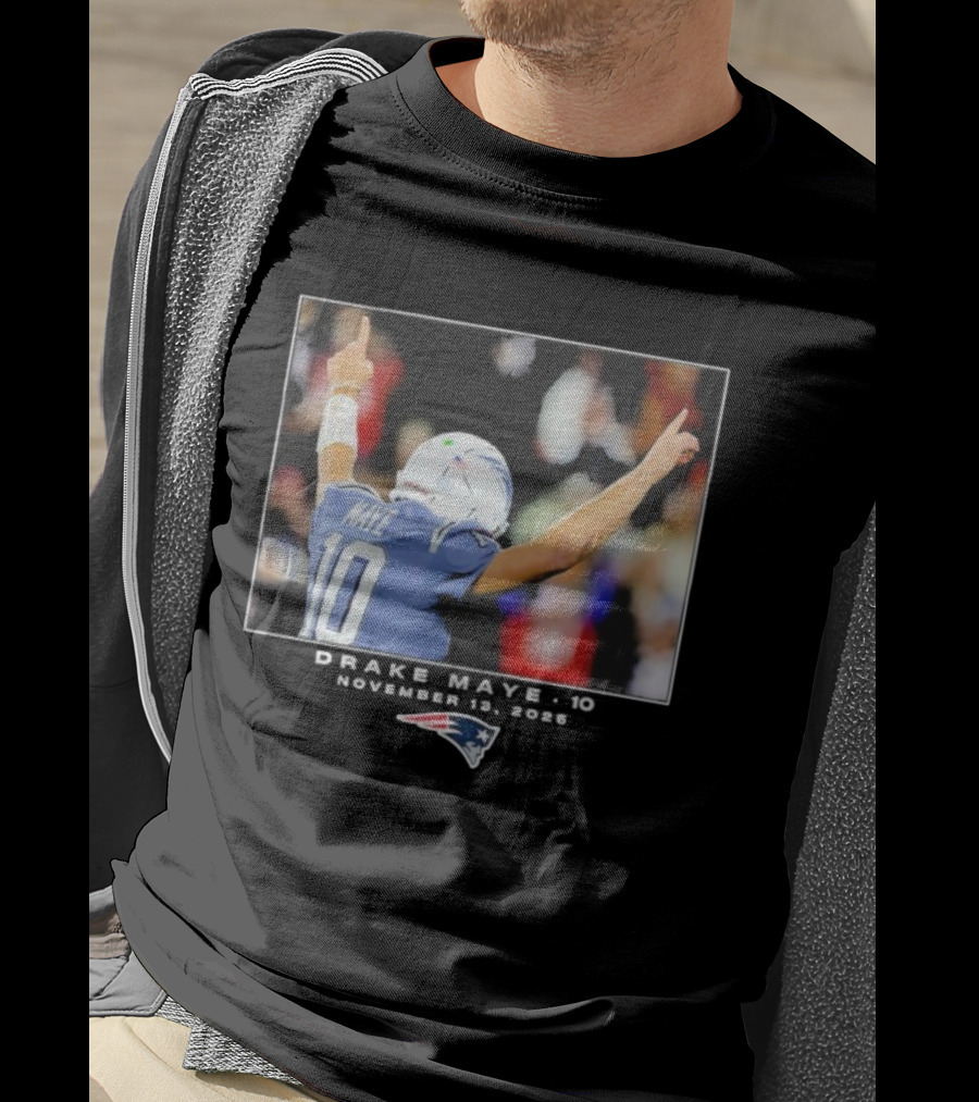 Drake Maye November 13 2025 New England Patriots NFL Week 11 T-Shirt