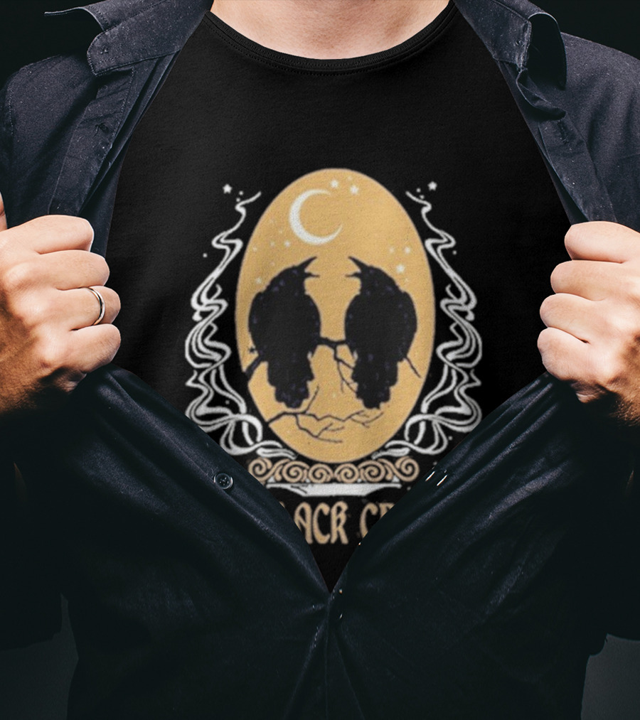The Black Crowes Oval Moonlit Ravens T-Shirt